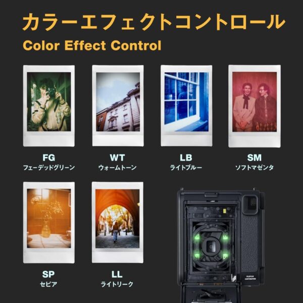 【新品】FUJIFILM 富士フイルム チェキ インスタントカメラ instax mini 99 ブラック INS MINI 99 TH - 画像 (4)