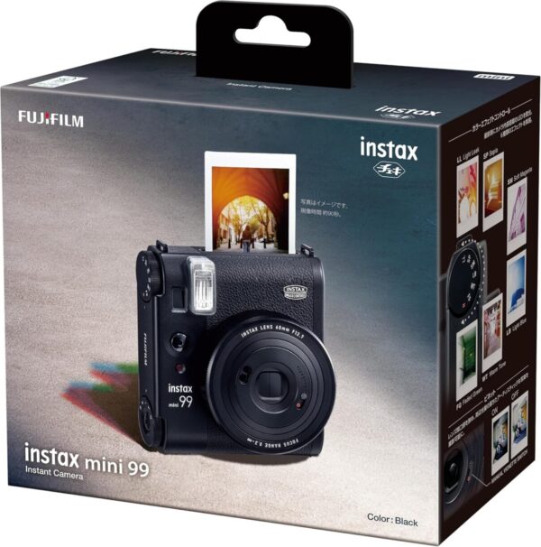 【新品】FUJIFILM 富士フイルム チェキ インスタントカメラ instax mini 99 ブラック INS MINI 99 TH