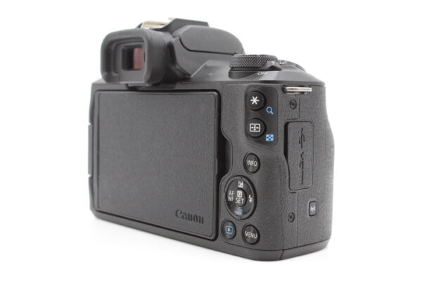 【良品】CANON キヤノン ミラーレス一眼カメラ EOS Kiss M 標準ズームキット ブラック #LE2025729 - 画像 (7)