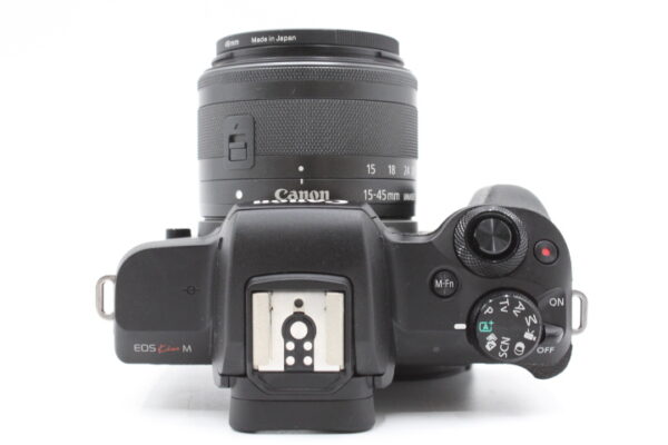 【良品】CANON キヤノン ミラーレス一眼カメラ EOS Kiss M 標準ズームキット ブラック #LE2025729 - 画像 (10)
