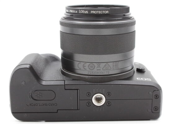 【良品】CANON キヤノン ミラーレス一眼カメラ EOS Kiss M 標準ズームキット ブラック #LE2025729 - 画像 (11)