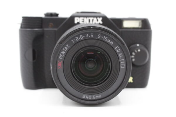 【美品】PENTAX ペンタックス ミラーレス一眼 Q7 ズームレンズキット [02 STANDARD ZOOM] ブラック #LE2025745 - 画像 (2)