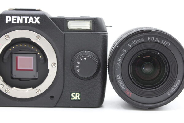 【美品】PENTAX ペンタックス ミラーレス一眼 Q7 ズームレンズキット [02 STANDARD ZOOM] ブラック #LE2025745 - 画像 (12)