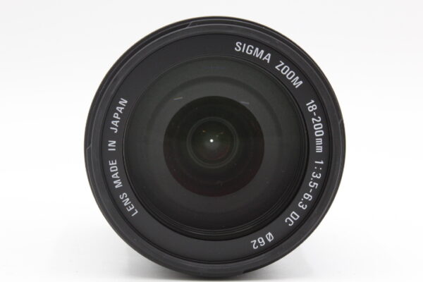 【美品】SIGMA シグマ 18-200mm F3.5-6.3 DC デジタル専用 ペンタックス用 #LE2025690 - 画像 (5)