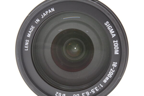 【美品】SIGMA シグマ 18-200mm F3.5-6.3 DC デジタル専用 ペンタックス用 #LE2025690 - 画像 (7)