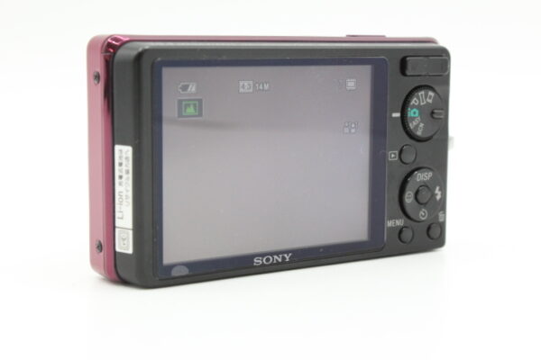 【美品】SONY ソニー デジタルカメラ Cyber-Shot(サイバーショット) W380 レッド DSC-W380/R #LE2025770 - 画像 (5)