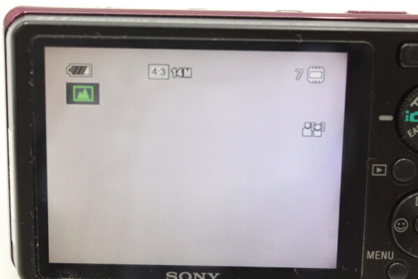 【美品】SONY ソニー デジタルカメラ Cyber-Shot(サイバーショット) W380 レッド DSC-W380/R #LE2025770 - 画像 (13)
