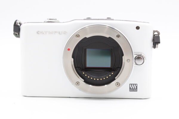 【並品】OLYMPUS オリンパス ミラーレス一眼 PEN mini E-PM1 ボディ ホワイト E-PM1 BODY WHT #LE2025769 - 画像 (2)