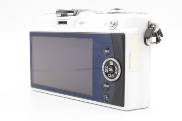 【並品】OLYMPUS オリンパス ミラーレス一眼 PEN mini E-PM1 ボディ ホワイト E-PM1 BODY WHT #LE2025769 - 画像 (6)