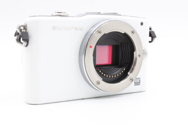 【並品】OLYMPUS オリンパス ミラーレス一眼 PEN mini E-PM1 ボディ ホワイト E-PM1 BODY WHT #LE2025769 - 画像 (8)
