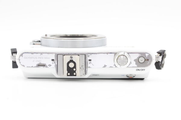 【並品】OLYMPUS オリンパス ミラーレス一眼 PEN mini E-PM1 ボディ ホワイト E-PM1 BODY WHT #LE2025769 - 画像 (9)