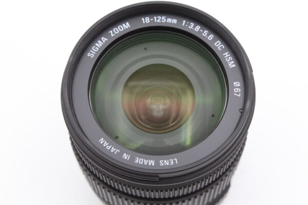 【美品】SIGMA シグマ 18-125mm F3.8-5.6 DC HSM ソニー用 #LE20257942 - 画像 (7)