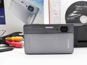 【極美品】SONY ソニー デジタルカメラ Cybershot TX5 (1020万画素CMOS/光学x4/ブラック) DSC-TX5/B #LE2025789