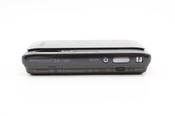 【極美品】SONY ソニー デジタルカメラ Cybershot TX5 (1020万画素CMOS/光学x4/ブラック) DSC-TX5/B #LE2025789 - 画像 (9)