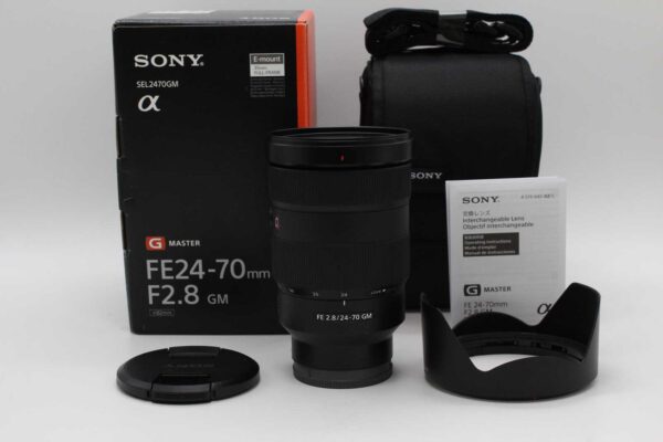 【極美品】SONY ソニー 標準ズームレンズ フルサイズ FE 24-70mm F2.8 GM G Master #LE2025859