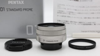 美品】PENTAX ペンタックス 単焦点レンズ 01 STANDARD PRIME Q