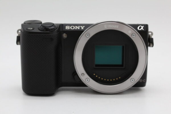 【良品】SONY ソニー ミラーレス一眼カメラ α NEX-5Rボディ ブラック NEX-5R/B #LE20257941 - 画像 (2)