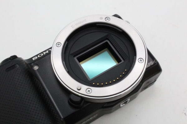 【良品】SONY ソニー ミラーレス一眼カメラ α NEX-5Rボディ ブラック NEX-5R/B #LE20257941 - 画像 (12)