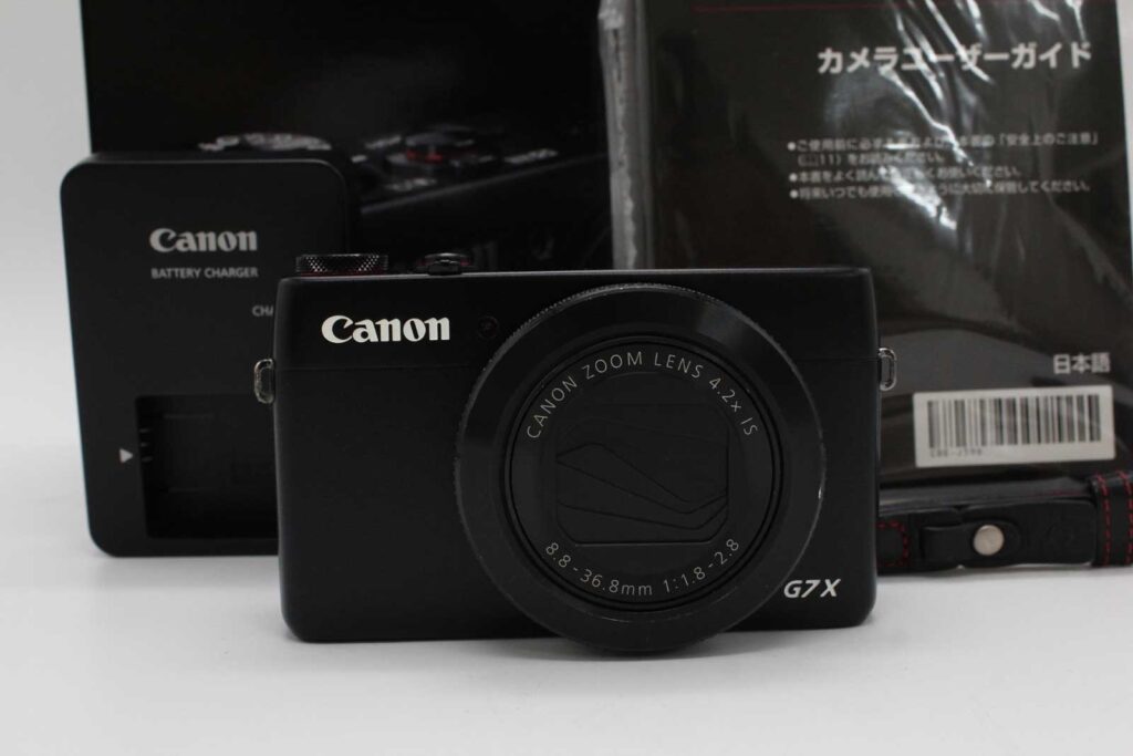 良品】CANON キヤノン PowerShot G7X ブラック #LE2025858