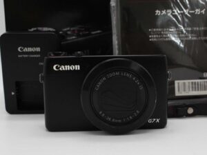 【良品】CANON キヤノン PowerShot G7X ブラック #LE2025858