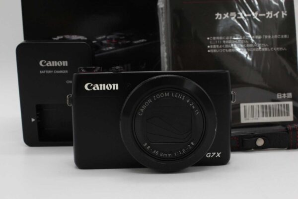 【良品】CANON キヤノン PowerShot G7X ブラック #LE2025858