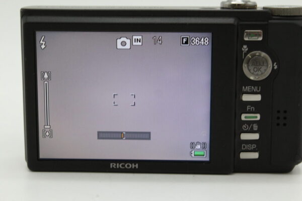 【良品】RICOH リコー デジタルカメラ R10 ブラック R10BK #LE2025844 - 画像 (12)