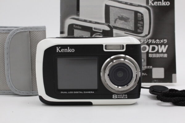 【良品】KENKO ケンコー デュアルモニターデジタルカメラ DSC880DW IPX8相当防水 DSC880DW #LE2025836