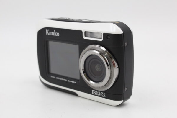 【良品】KENKO ケンコー デュアルモニターデジタルカメラ DSC880DW IPX8相当防水 DSC880DW #LE2025836 - 画像 (2)
