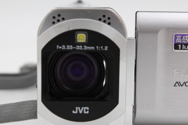 【良品】JVCケンウッド JVC EVERIO 内蔵メモリー64GB シルバー GZ-V590-S #LE2025837 - 画像 (11)