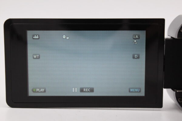 【良品】JVCケンウッド JVC EVERIO 内蔵メモリー64GB シルバー GZ-V590-S #LE2025837 - 画像 (12)