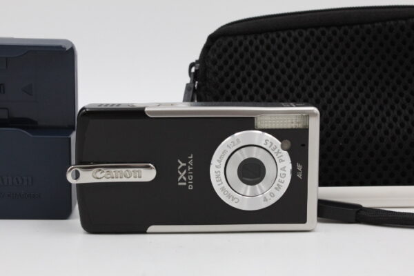 【良品】CANON キヤノン IXY DIGITAL L pc1060 ブラック #LE2025736