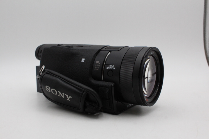 【美品】SONY ソニー ビデオカメラ FDR-AX100 4K 光学12倍 ブラック Handycam FDR-AX100 BC #LE20257751 - 画像 (7)