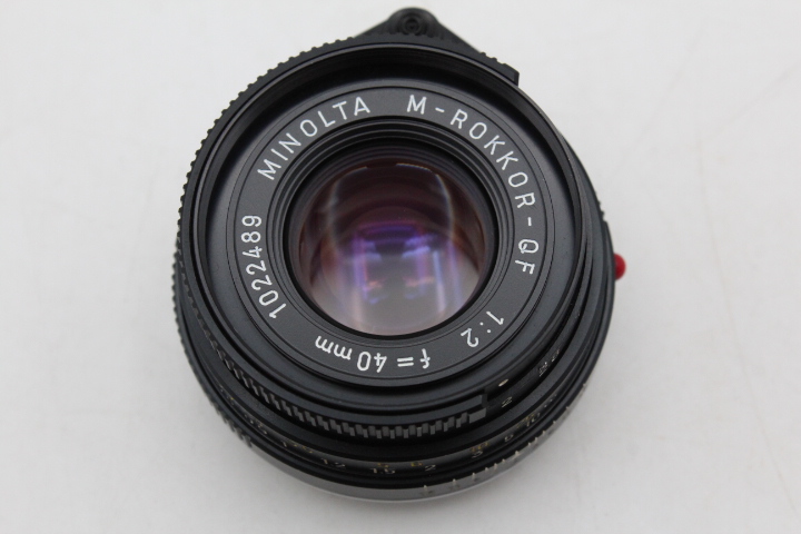 【美品】MINOLTA ミノルタ M-Rokkor-QF 40mm F/2 Lens for Leica M #LE2025282 - 画像 (6)