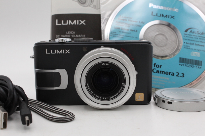 【良品】PANASONIC パナソニック DMC-LX1-K LUMIX ブラック #LE2025894