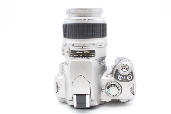 【美品】Nikon ニコン デジタル一眼レフカメラ D40 レンズキット シルバー D40SLK#LE2025830 - 画像 (11)