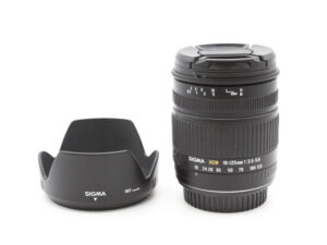 【美品】SIGMA シグマ 18-125mm F3.5-5.6 DC キヤノン用 #LE2025915
