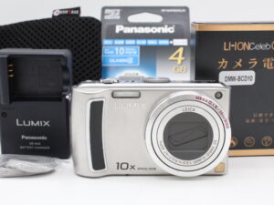 【並品】PANASONIC パナソニック デジタルカメラ LUMIX (ルミックス) シルバー DMC-TZ5-S #LE2025889