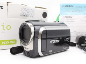 【美品】JVC KENWOOD ケンウッド ビクター 120GBハードディスクムービー クリアブラック GZ-MG880-B #LE2025696