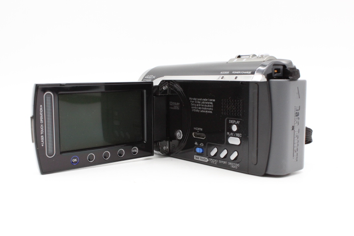 【美品】JVC KENWOOD ケンウッド ビクター 120GBハードディスクムービー クリアブラック GZ-MG880-B #LE2025696 - 画像 (5)