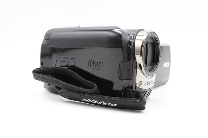 【美品】JVC KENWOOD ケンウッド ビクター 120GBハードディスクムービー クリアブラック GZ-MG880-B #LE2025696 - 画像 (9)