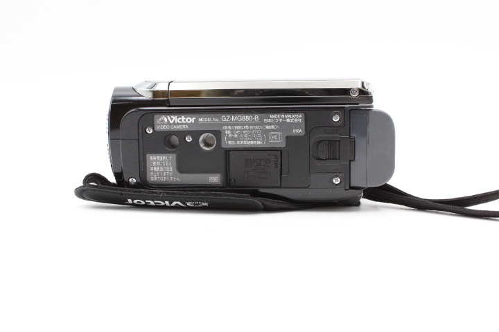 【美品】JVC KENWOOD ケンウッド ビクター 120GBハードディスクムービー クリアブラック GZ-MG880-B #LE2025696 - 画像 (11)