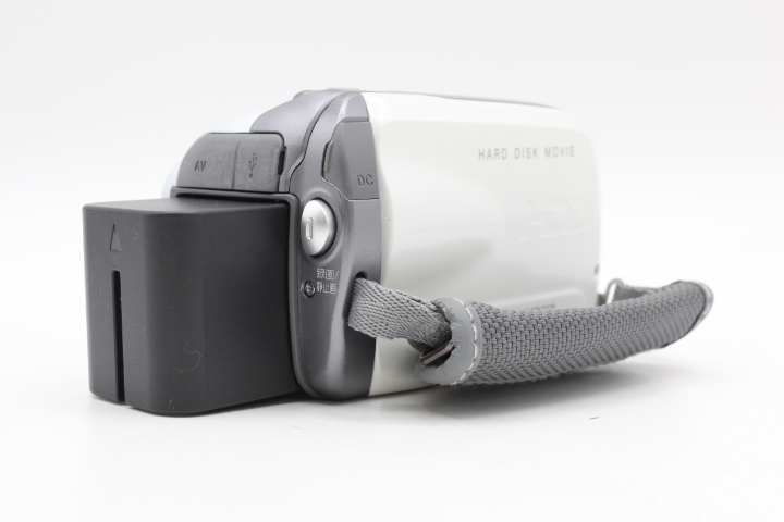 【良品】JVC KENWOOD ケンウッド ビクター Everio HDD20GB シルキーホワイト GZ-MG47-W #LE2025773 - 画像 (7)