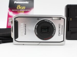 【良品】PENTAX ペンタックス デジタルカメラ OPTIO W60 シルバー 1000万画素 光学5倍ズーム OPTIOW60S #LE2025949