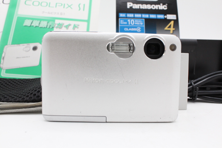 【並品】NIKON ニコン Coolpix s1 5.1 MP with 3 x光学ズーム #LE20256901