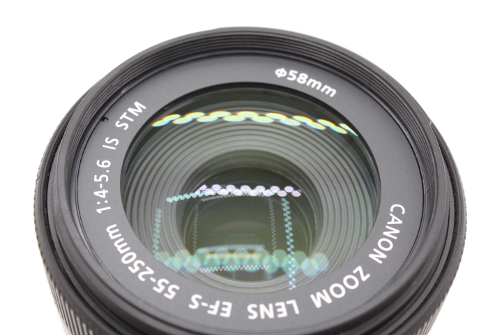 【美品】CANON キヤノン EF-S55-250mm F4-5.6 IS STM #LE2026060 - 画像 (7)