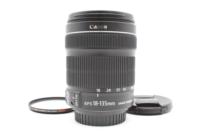 【美品】CANON キヤノン 標準ズームレンズ EF-S18-135mm F3.5-5.6 IS STM #LE2025964