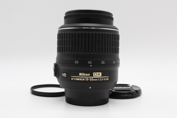 【良品】NIKON ニコン 標準ズームレンズ AF-S DX NIKKOR 18-55mm f/3.5-5.6G VR #LE2025961