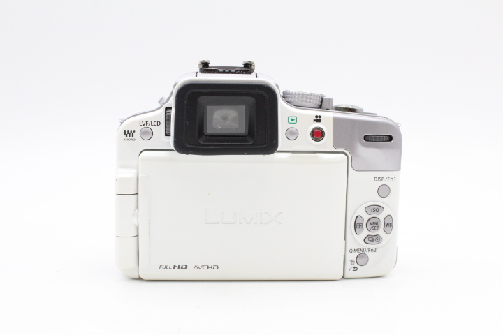 【良品】PANASONIC パナソニック ルミックス ミラーレス一眼カメラ/ボディ シェルホワイト DMC-G3-W #LE2026186 - 画像 (5)