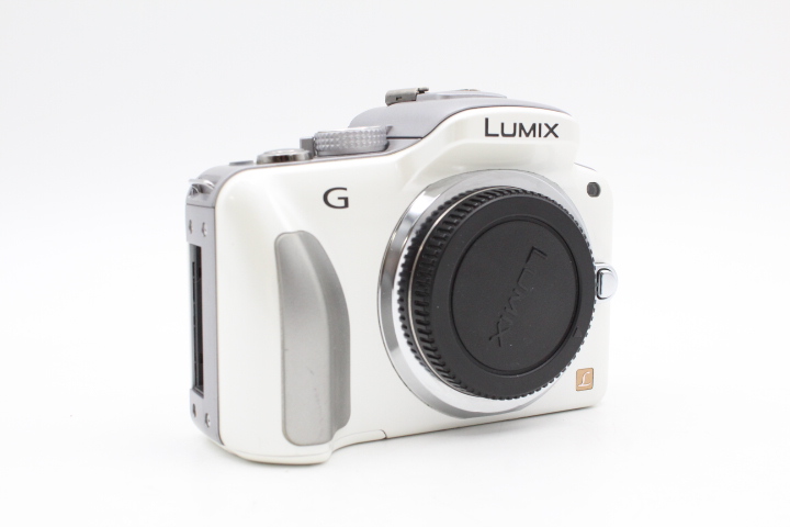 【良品】PANASONIC パナソニック ルミックス ミラーレス一眼カメラ/ボディ シェルホワイト DMC-G3-W #LE2026186 - 画像 (8)