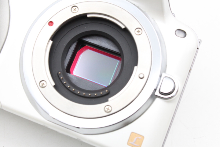 【良品】PANASONIC パナソニック ルミックス ミラーレス一眼カメラ/ボディ シェルホワイト DMC-G3-W #LE2026186 - 画像 (11)